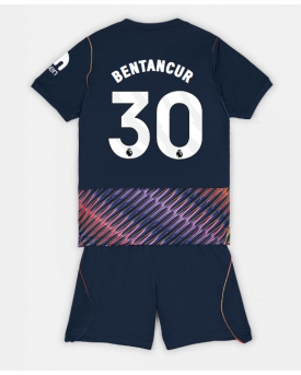 Tottenham Hotspur Rodrigo Bentancur #30 Maglia Gara Trasferta Repliche 2026-27 Bambino Maniche Corte Tottenham Hotspur Rodrigo Bentancur #30 Maglia Gara Trasferta Repliche 2026-27 Bambino Maniche Corte